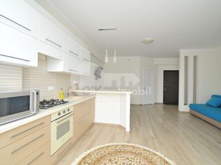 Apartament cu o cameră, bloc nou, Botanica, Strișcă, 300 € ! foto 7