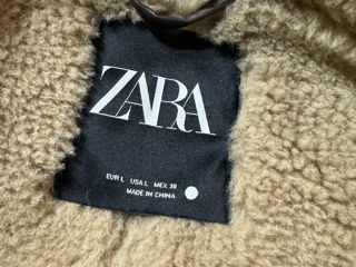 Куртка - дубленка авиатор ZARA  новая foto 2