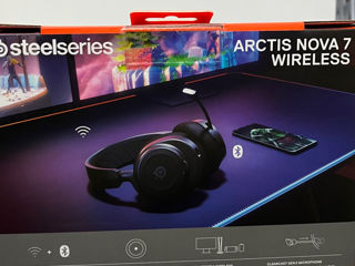 SteelSeries Arctis Nova 7P Wireless, PlayStation  черный - Беспроводная гарнитура новые foto 2