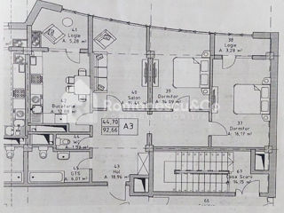 Apartament cu 3 camere, 93 m², Ciocana, Chișinău foto 2