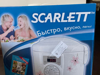 Продаю мультиварку-пароварку scarlet foto 1