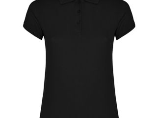 Tricou polo pentru femei STAR WOMAN - negru / Рубашка-поло женская STAR WOMAN - Черная