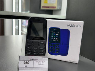 Nokia 105 dual sim, 460 lei