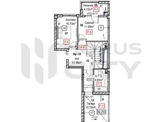 Apartament cu 3 camere, 107 m², Râșcani, Chișinău foto 5