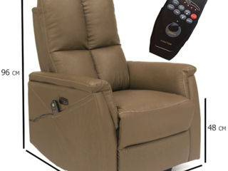 Fotoliu-recliner confortabil cu masaj foto 5