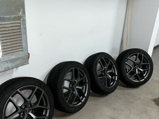 Jante Borbet R19 + Anveloe iarnă Michelin 225/45 R19 foto 10