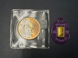 Серебряные и золотые монеты 999 1OZ унция серебра Слитки Инвестиция Silver Gold Oro Aur Monede фото 3