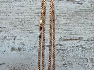 Aur lant bismarc proba 585 aur rusesc 10.80 grame lungimea 60 cm foto 2