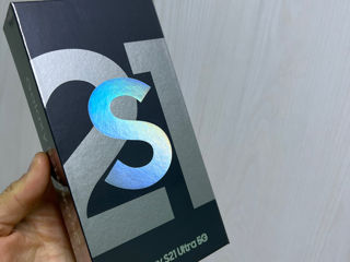 Samsung Galaxy S21 Ultra 5G (128GB) SM-G998U Phantom silver foto 1