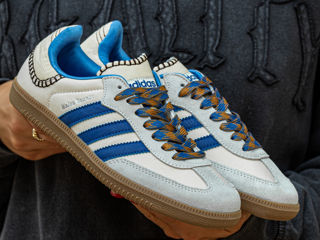 Adidas Samba x Wales Bonner Wonder Clay Royal Blue Unisex