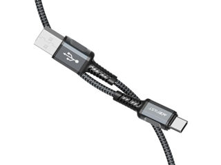 ACEFAST C1-04 Cablu de date de încărcare din aliaj de aluminiu USB-A la USB-C foto 3