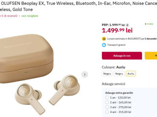 Căşti intraauriculare (in ear) Bang & Olufsen Beoplay EX foto 9