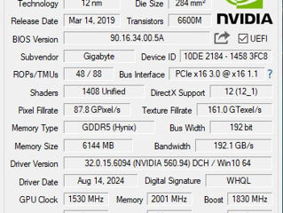 GIGABYTE GTX 1660 OC 6 GB foto 4