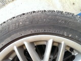 Диски bmw 18"  с зимней резиной bridgestone blizzak 245/50 r18 foto 4