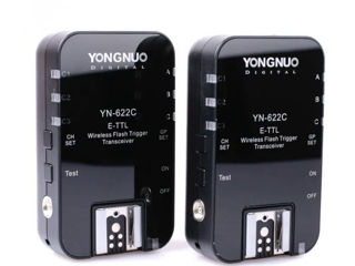 Yongnuo YN-622C Wireless E-TTL Flash Trigger (2 BUC) - canon