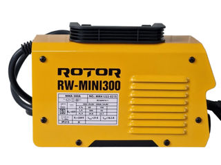 Invertor de sudare rotor rw-mini300 livrare/garantie foto 2