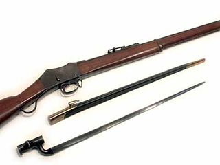 Штык образца 1876 года к винтовке системы Мартини-Генри.Очень длинный! foto 10