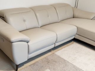Угловой диван с реклайнером