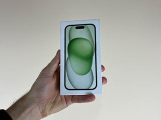 iPhone 15 128gb Black/Green European sigilat neverlock Garantie
