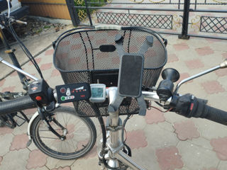 Bicicletă electrică pliabilă + simplă (electrică) фото 2