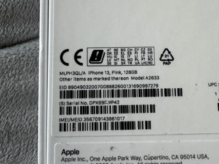 Iphone 13 128gb Pink Sigilat Original Garantie Apple Neverlock Orice Sim