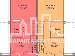 De vînzare casă tip Duplex , Stăuceni ,(cel mai bun preț). foto 5