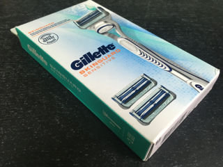 Gillette - mach 3 - pro glide - skin guard sensitive foto 3