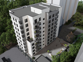 2-х комнатная квартира, 57 м², Телецентр, Кишинёв