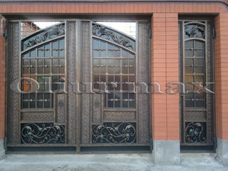 Козырьки,заборы, решётки,  ворота, металлические двери,  другие изделия из металла. foto 1
