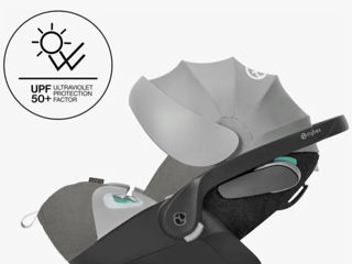 Cybex Cloud Z I-size с раскладывающимся механизмом и боковой защитой, на коляску Cybex, Stokke и др. foto 4