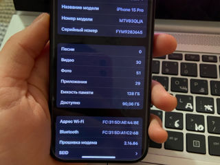 Iphone 15 pro 128 GB 8G RAM foto 8