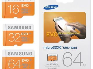 MicroSD Samsung, Transcend, Toshiba (16GB, 32 GB, 64GB) foto 2