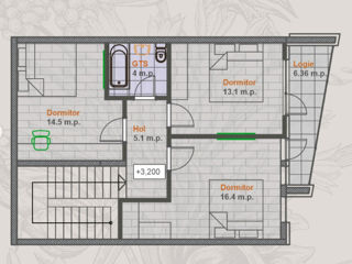 Townhouse în complexul Rezidențial Hora Village! 166 mp. cu garaj și teren în proprietate. фото 8