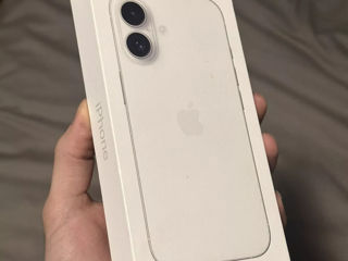 iPhone 16 128gb White nou! Garantie! SIM FIZIC! Orice control