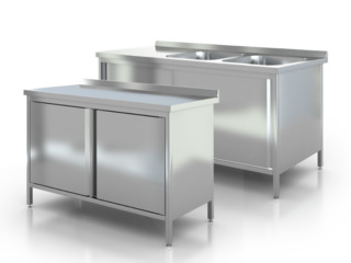 Mobilier inox pentru restaurante, baruri, cafenele. Оборудование из нержавеющей стали foto 5