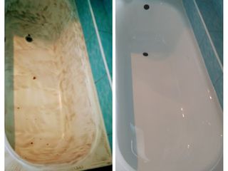 Reinoirea cazilor de baie vechi, metal,, fonta ( реставрация   старых ванн, чугун, метал foto 1