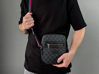 Мужская сумка мессенджер Gucci фото 7