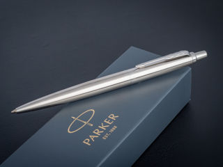 Ручка шариковая Parker Jotter Monochrome XL , Stainless Steel CT 2122756  на В.Александри, 72! foto 5