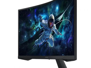 Monitor gaming curbat Samsung S27CG552EU, 27", QHD, VA, 165Hz, 1ms, HDMI, DP, Clasa F foto 3