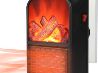 Портативный обогреватель с имитацией камина Flame Heater