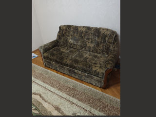500 lei- se vinde canapea extensibila de mana a doua foto 2