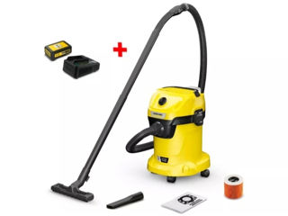 Aspirator multifunctional Karcher WD 3-18 S V-17/20 Battery-livrare-credit