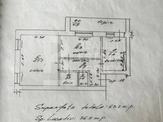 Apartament cu 2 camere, 63 m², Buiucani, Chișinău foto 2