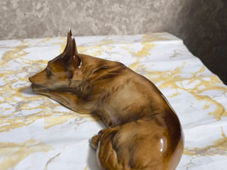 Vintage porcelain figure dog germany foto 2