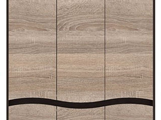 Dormitor Yasen Geneva Wenge +Saltea Salt Confort Clasic, 160*200 foto 4