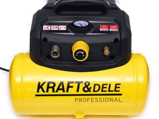 Компрессор безмасляный Kraft&Dele KD1415 6 л 8 бар