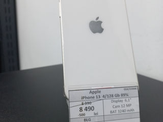 Apple iPhone 13 4/128GB 89% 8490 lei