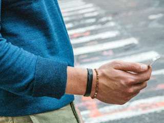 Фитнес-браслет Jawbone UP3, черный, красный, зеленый. foto 5