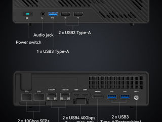 Mini PC i9 13900H / Mini Workstation Minisforum MS - 01 / MiniPC MS-01 MS01 Nou Sigilat foto 6