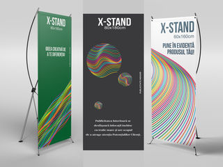 Standuri Mobile X-Banner, X-Stand, Мобильные и выставочные стенды X-Баннер,X-Стэнд foto 2